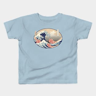 The Great Ribeye Wave off Kanagawa Kids T-Shirt